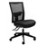 Team Air Task Chair Duo Seat Seat Slide No Arms Black