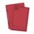 Avery Spiral Spring Action File Foolscap Red Black Print 85104 270G Pk 25