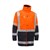 Akurra HiVis 4 In 1 Taped Rain Jacket Biomotion Hi Vis OrangeNavy