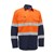 Akurra Hi Vis Long Sleeve Taped Shirt Cotton Drill 185gsm OrangeNavy