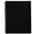 Spirax 511 Hard Cover Notebook A5 200 Pages Black