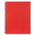 Spirax 511 Hard Cover Notebook A5 200 Pages Red