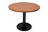 Rapid Table Round 900Mm With Chrome Base Cherry