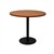 Rapid Table Round 900Mm With Black Base Cheery