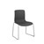 Acti 4S Side Chair With Sled Base Charcoal