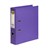 Marbig PE Linen Lever Arch File A4 Purple