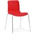 Acti 4C Side Chair With Chrome Leg Base Red