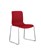 Acti 4S Side Chair With Sled Base Red